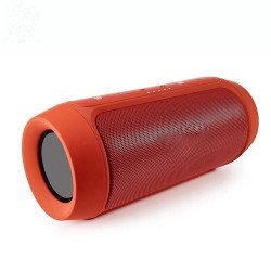 Water Resistant Heavy Duty Portable Bluetooth Speaker O3 (Red)